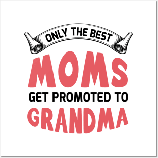 Only the best moms get promoted to grandma Posters and Art